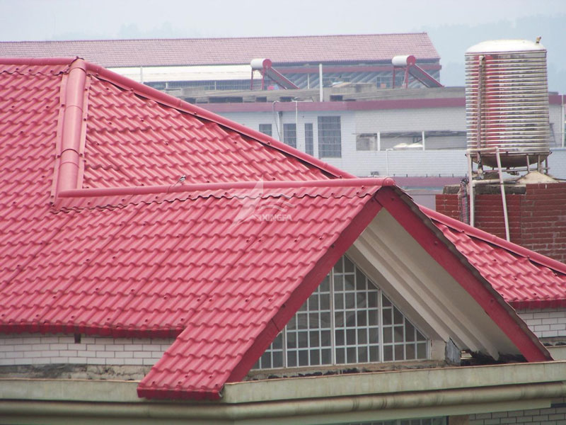 新型屋面建材合成樹(shù)脂瓦，傳統建筑用瓦的傳承替代建筑材料